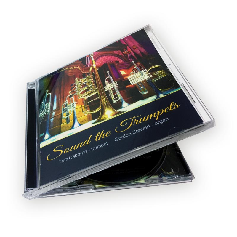CDs in Jewel Cases - Jewel Case Insert with Printed CD